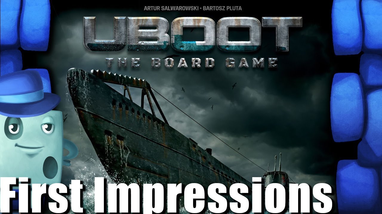 UBOOT: The Board Game First Impression - with Tom Vasel