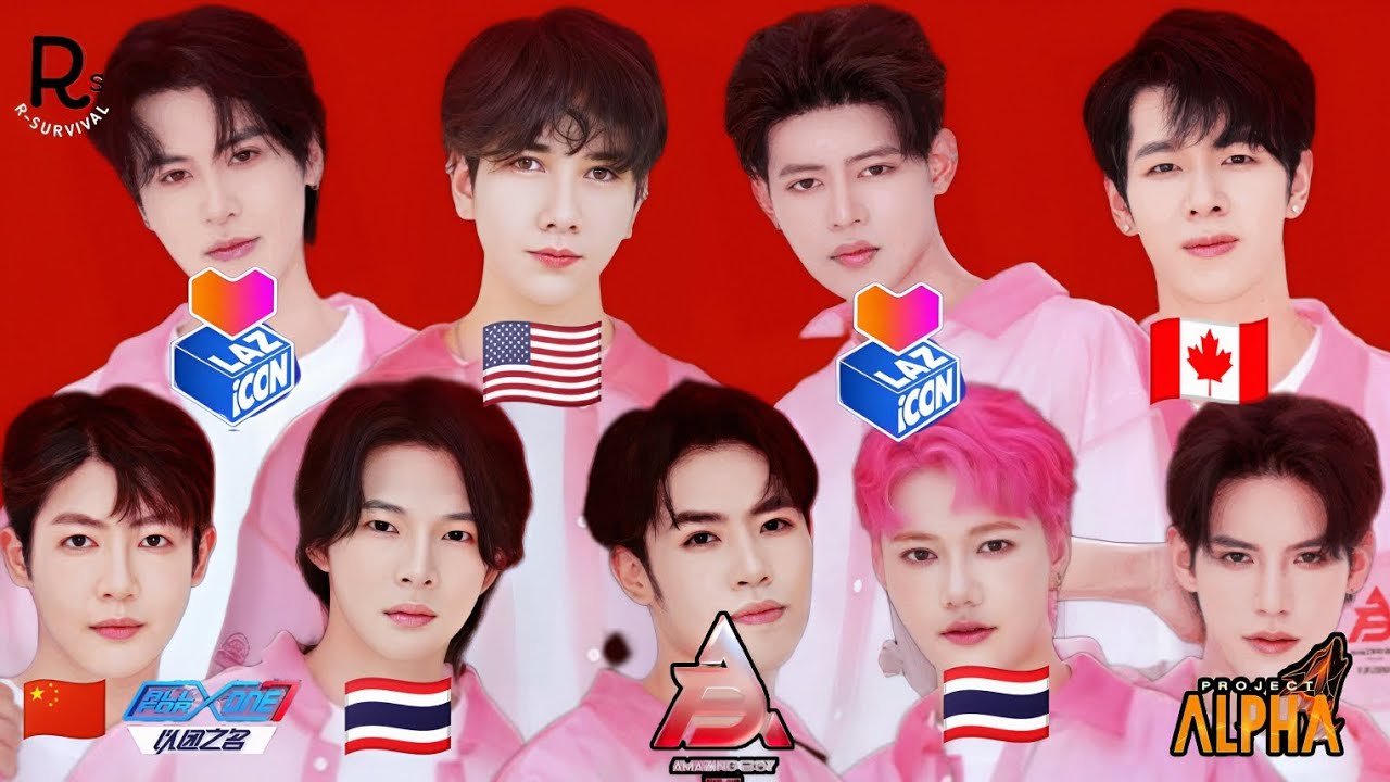 [AMAZING BOY THAILAND] OFFICIAL CONTESTAN [FROM 1 - 18]