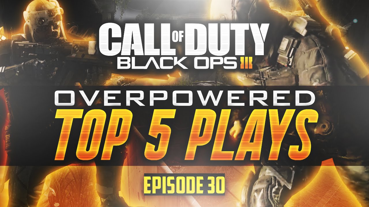 Call of Duty Black Ops 3 Top 5 Plays Week #30! (CoD BO3 Top 5 #132)