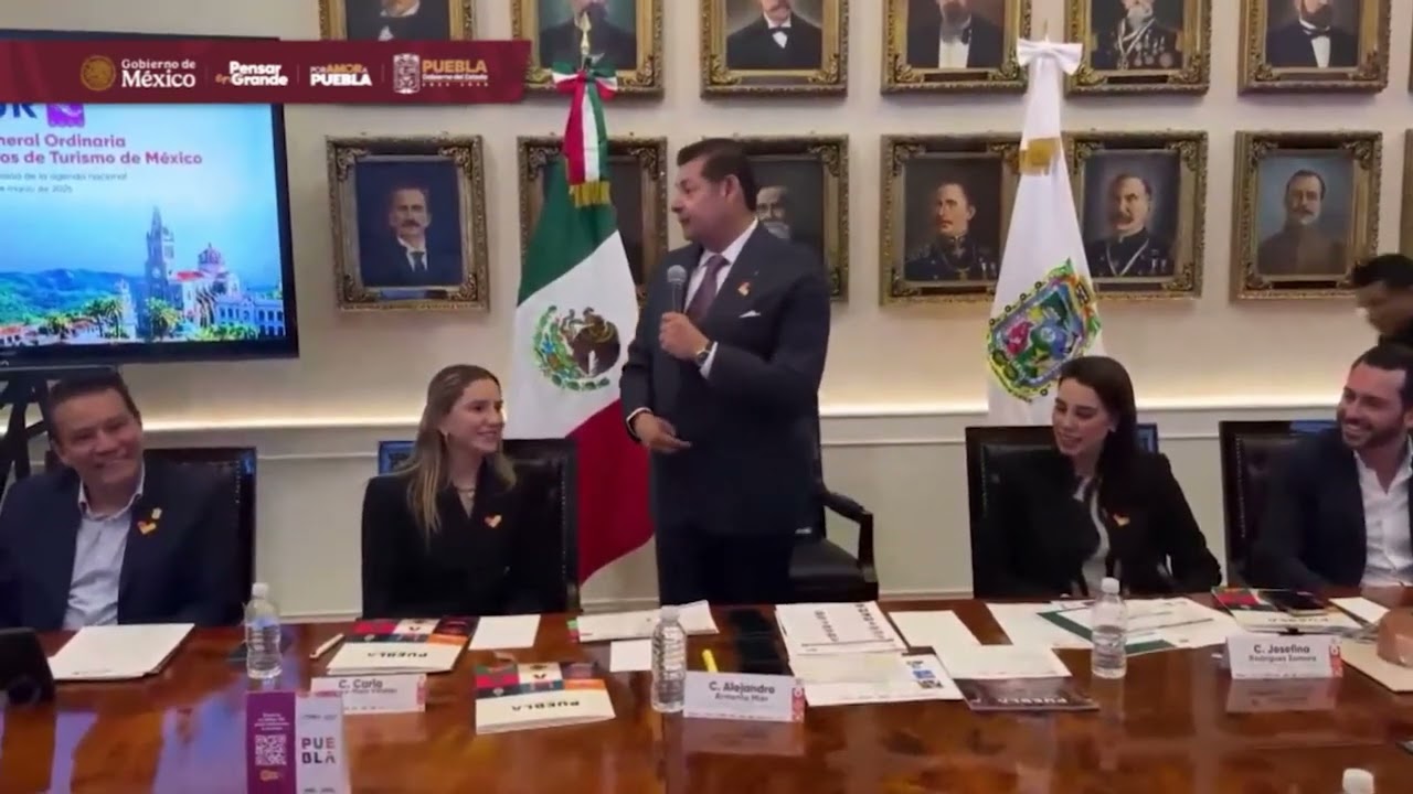 🌎✨ Reconoce Puebla el impulso turístico que proyecta a México con más fuerza ante el mundo.