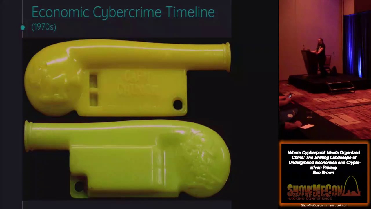 ShowMeCon 302 Where Cypherpunk Meets Organized Crime The Shifting Landscape of Underground Economies