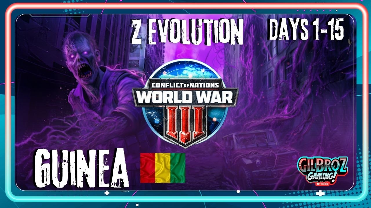 Conflict of Nations – Guinea Z Evolution days 1 - 15