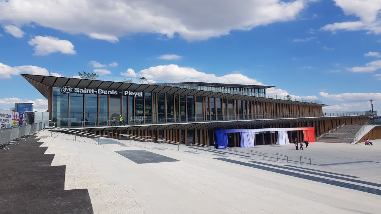 [ Voyage RATP métro 14 ] Gare du Grand Paris Express Saint-Denis Pleyel 🚇