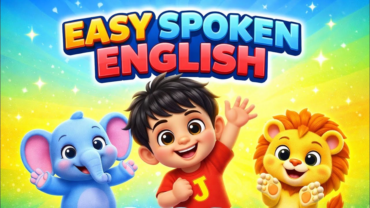 Easy Spoken English for Kids 👶🗣️ | Daily English Sentences | 