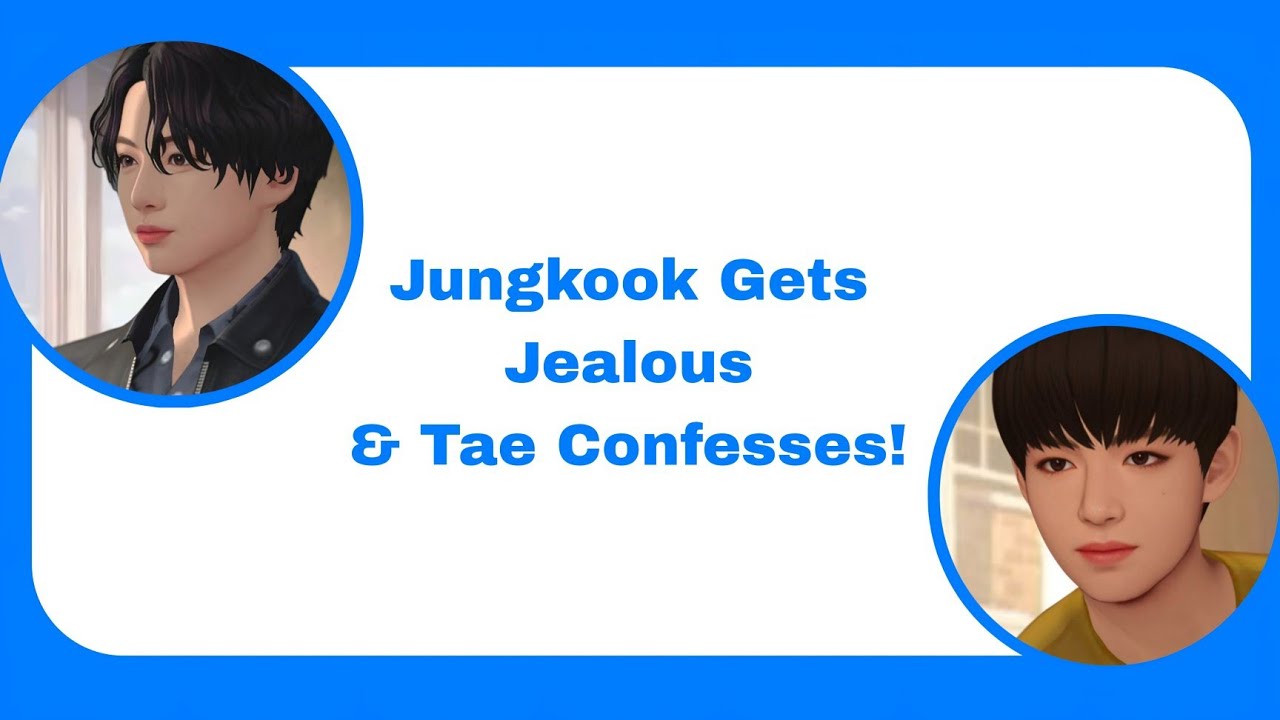 Taekook Texting Story: Jungkook Gets Jealous & Tae Confesses! 🐯🐰