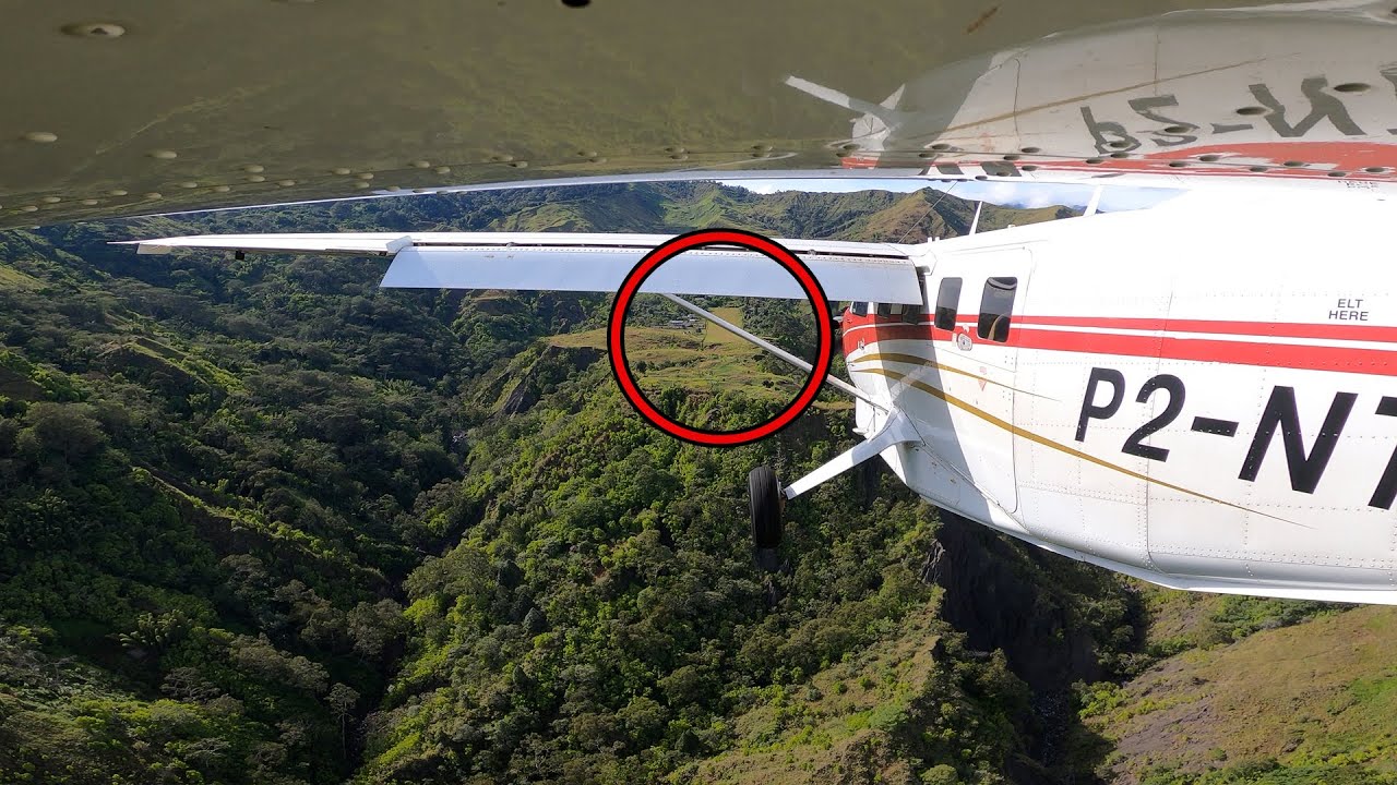 Timelapse Journey to a Dangerous Cliffside Airstrip