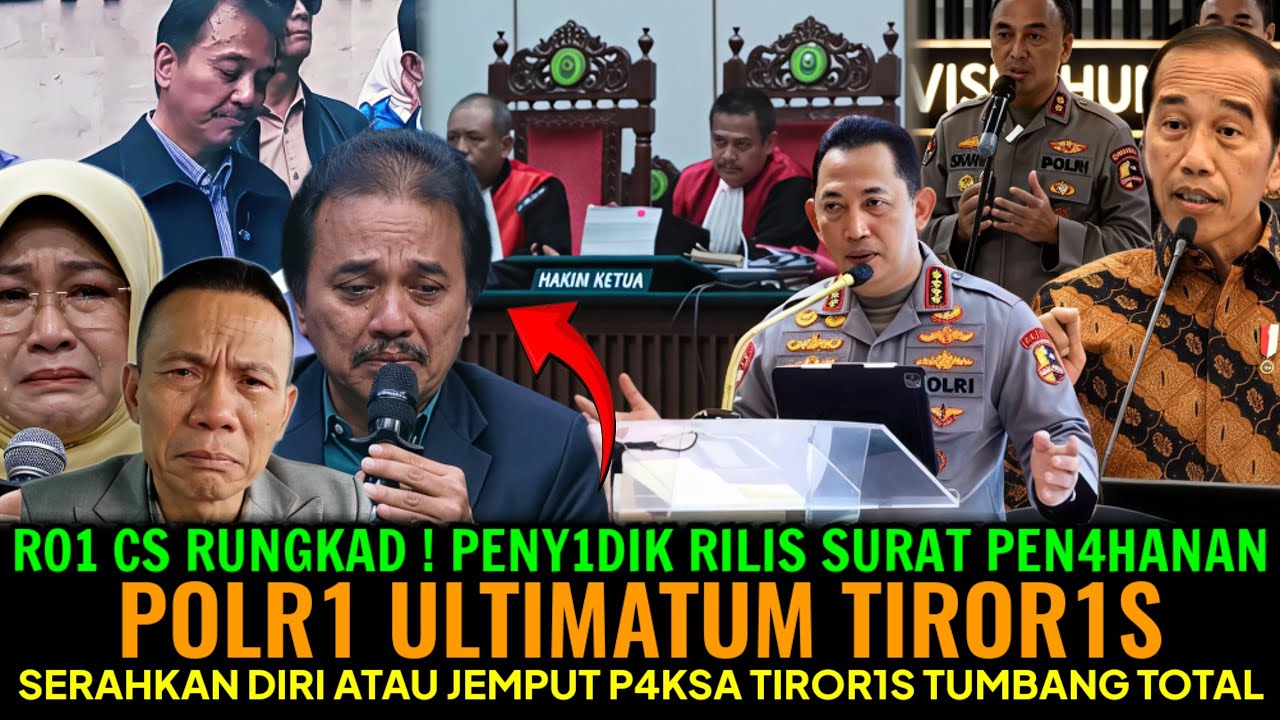 PENY1DIK RILIS SURAT PEN4HANAN😱!? POLRI ULTIMATUM TIROR1S SERAHKAN DIRI ATAU JEMPUT P4KSA👈⁉️