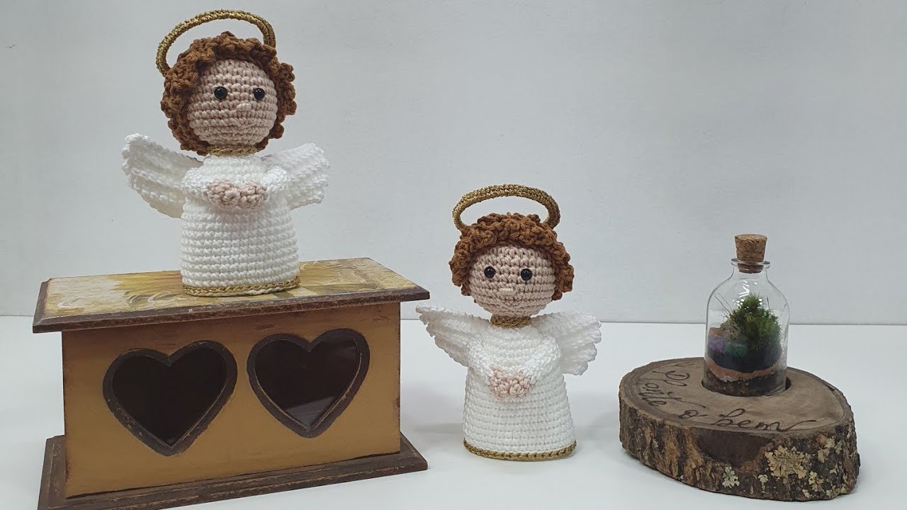 COMO FAZER ANJO AMIGURUMI