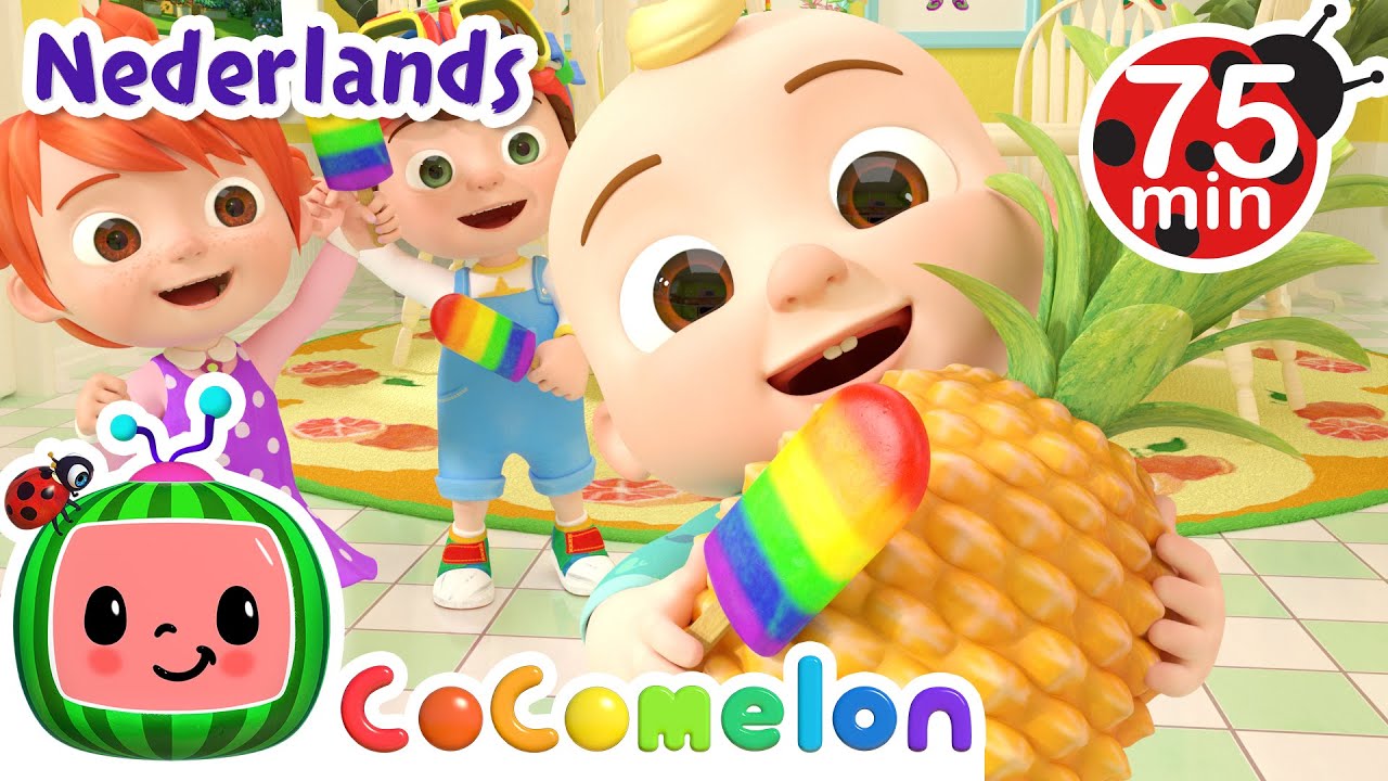 Het kleurenlied | CoComelon Nederlands - Kinderliedjes | Meezingen met liedjes voor kinderen