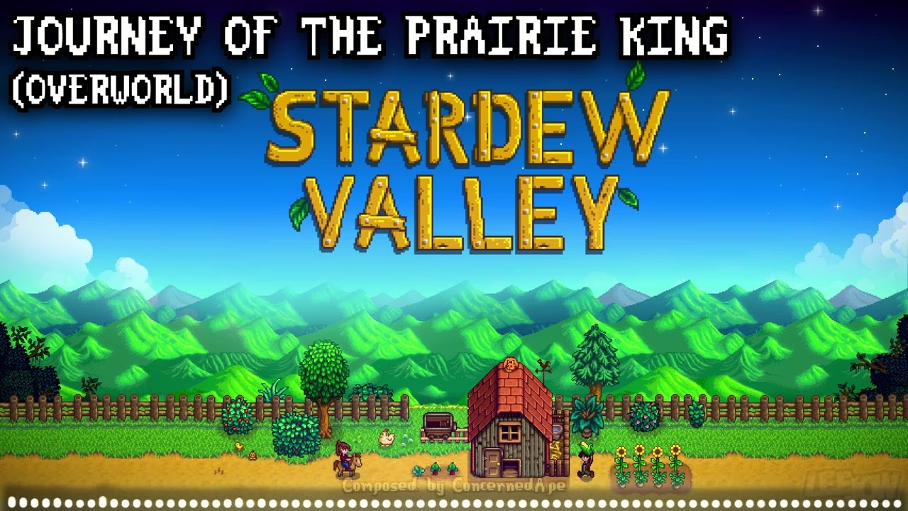 Stardew Valley Journey of The Prairie King Music Extended (Overworld)