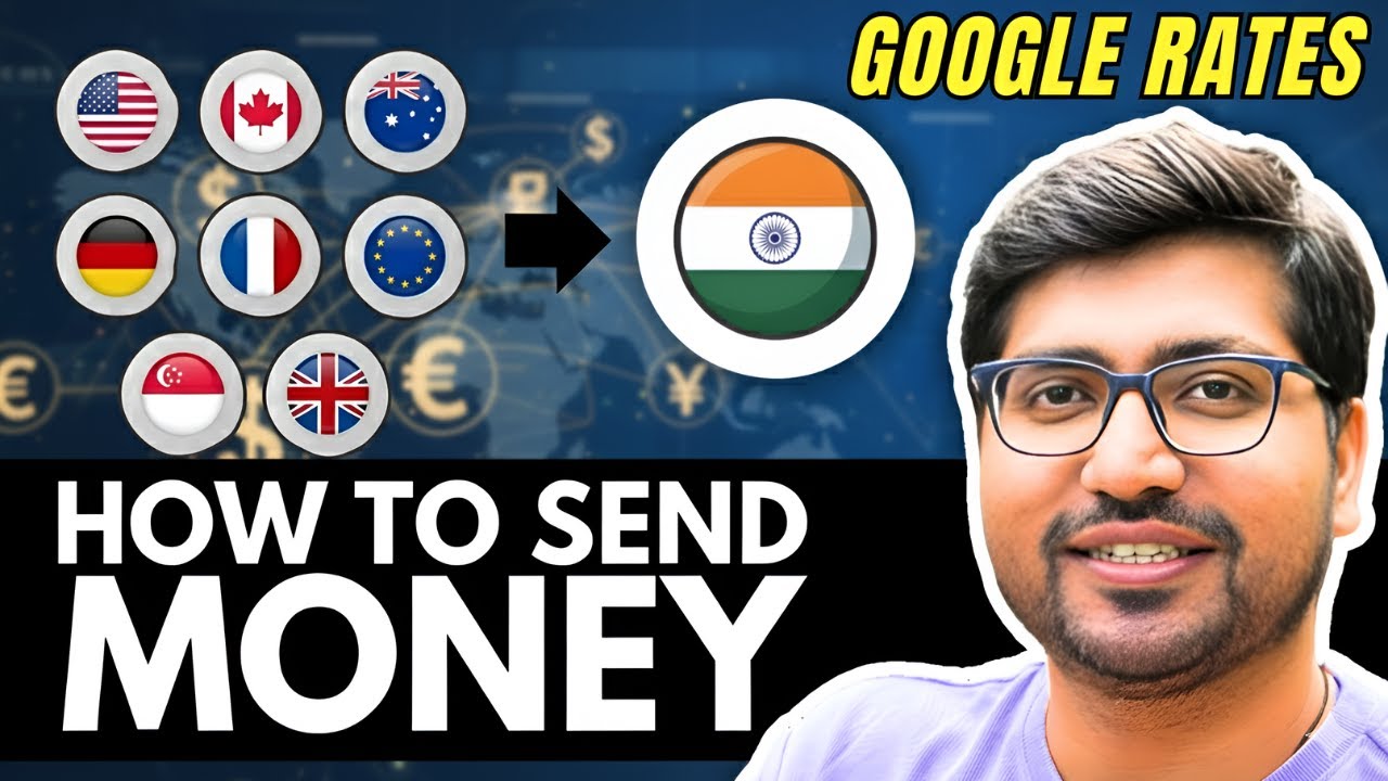 How to send Money to India from US UK AUS Canada Dubai⚡Cheapest way to Transfer Money to India