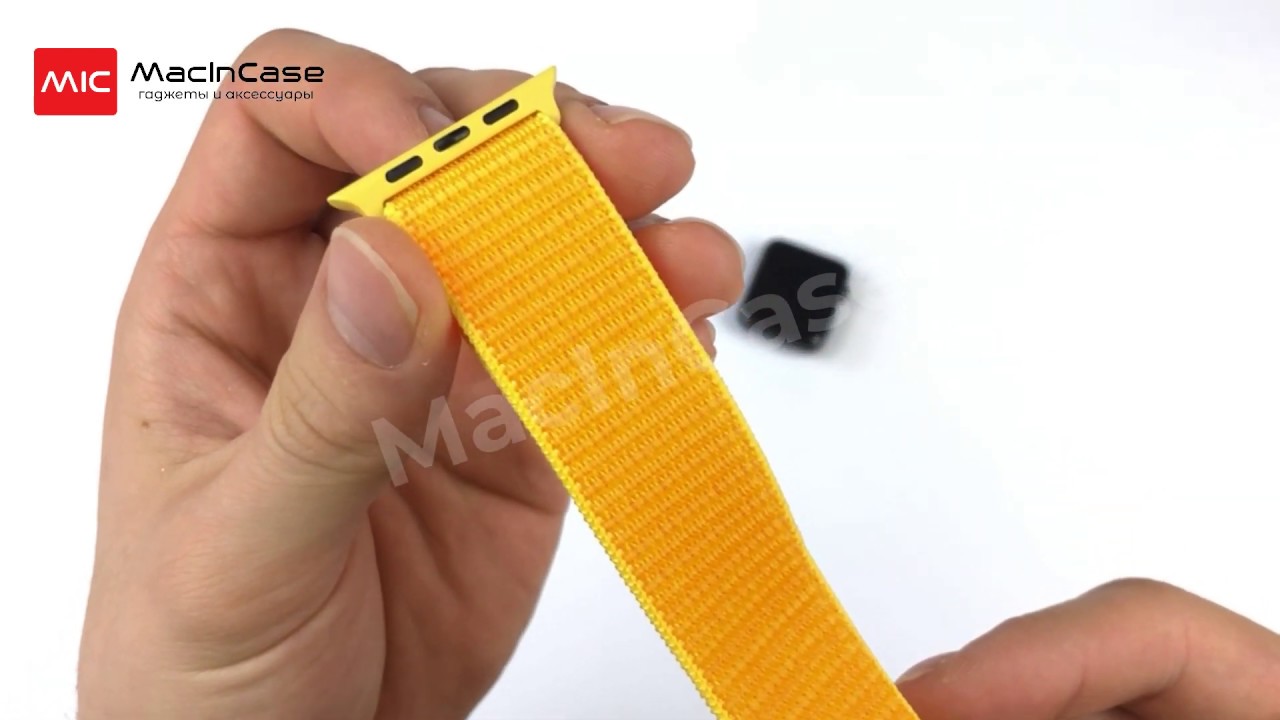 Ремешок STR Sport Loop Band for Apple Watch - Canary Yellow