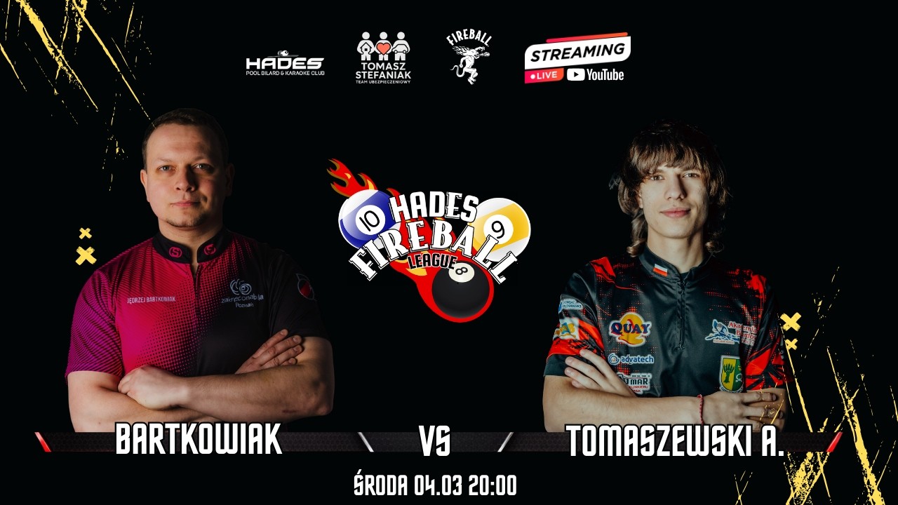 Hades Fireball League - Bartkowiak vs. Tomaszewski A. // Grupa D - kolejka nr.3