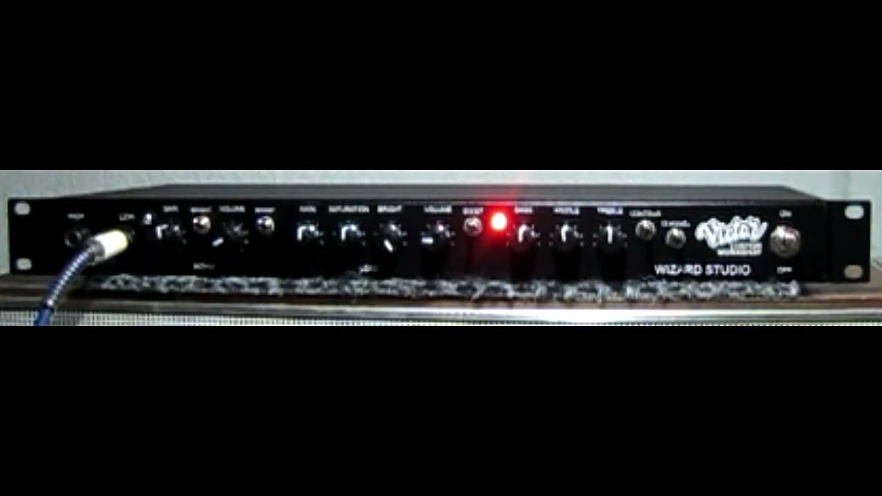 VICTOR CUSTOM WORKSHOP WIZARD MCII STUDIO tube guitar preamp