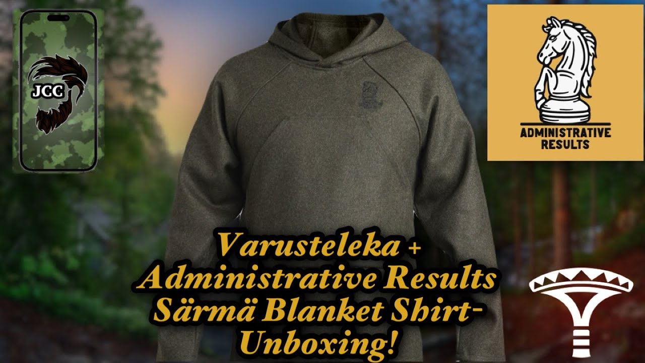 THIS BLANKET SHIRT IS A WINTER ESSENTIAL?-Varusteleka +Administrative Results Blanket Shirt Unboxing