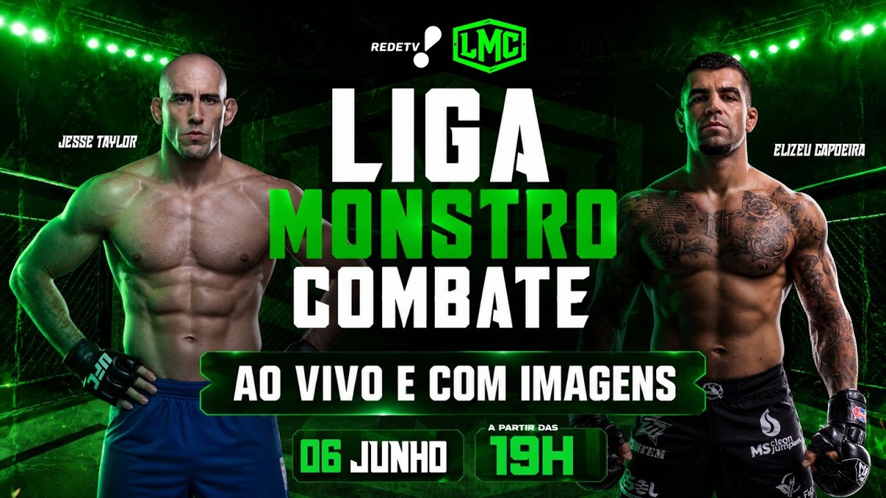 🚨🥊 MMA AO VIVO 🚨🥊  | LIGA MONSTRO COMBATE na REDETV!