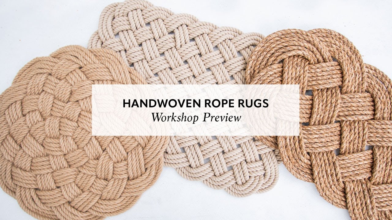 Handwoven Rope Rugs Premium Workshop with Amanda Whited