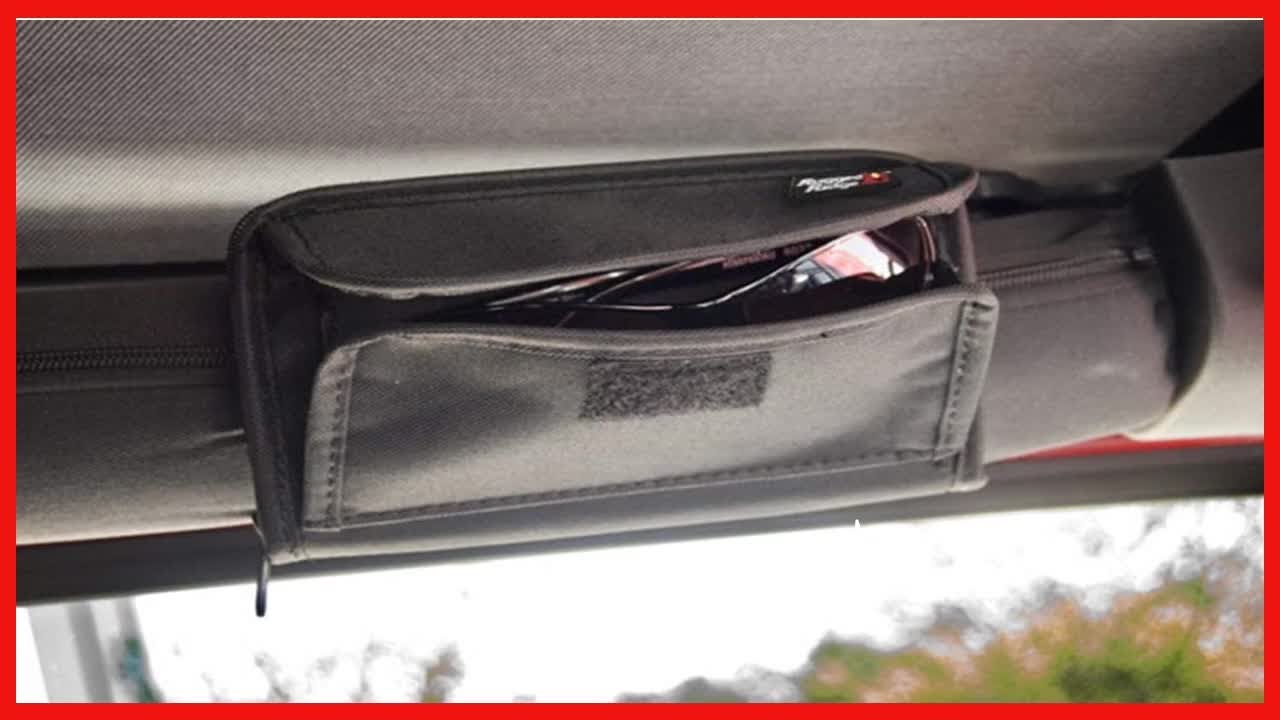 Quality product -  Rugged Ridge 12101.52 Roll Bar Storage Pouch, Sunglass Holder; 55-Current Jeep CJ