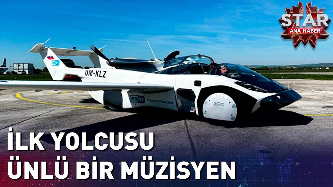 U&ccedil;an Araba İlk Yolcusuyla Havalandı | Star Ana Haber