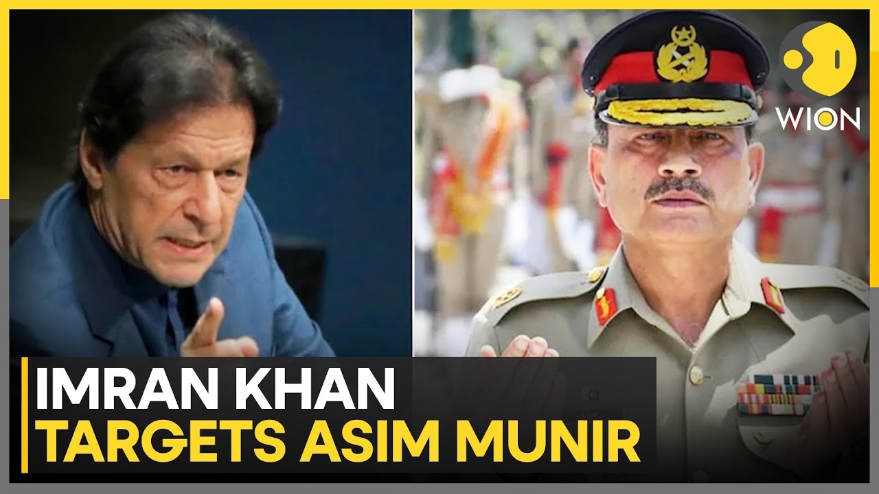Pakistan: Imran Khan Accuses Pak Army Chief Asim Munir of 