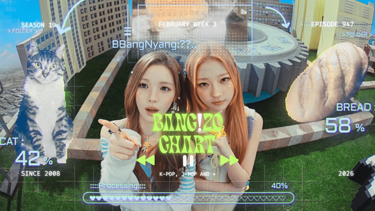 BANG!20 K-POP/J-POP CHART | FEBRUARY WEEK 3 #kpop #jpop #jolin #ive #idle #apink #yoasobi #xg