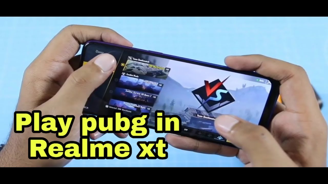 Realme xt play pubg high setting 😉