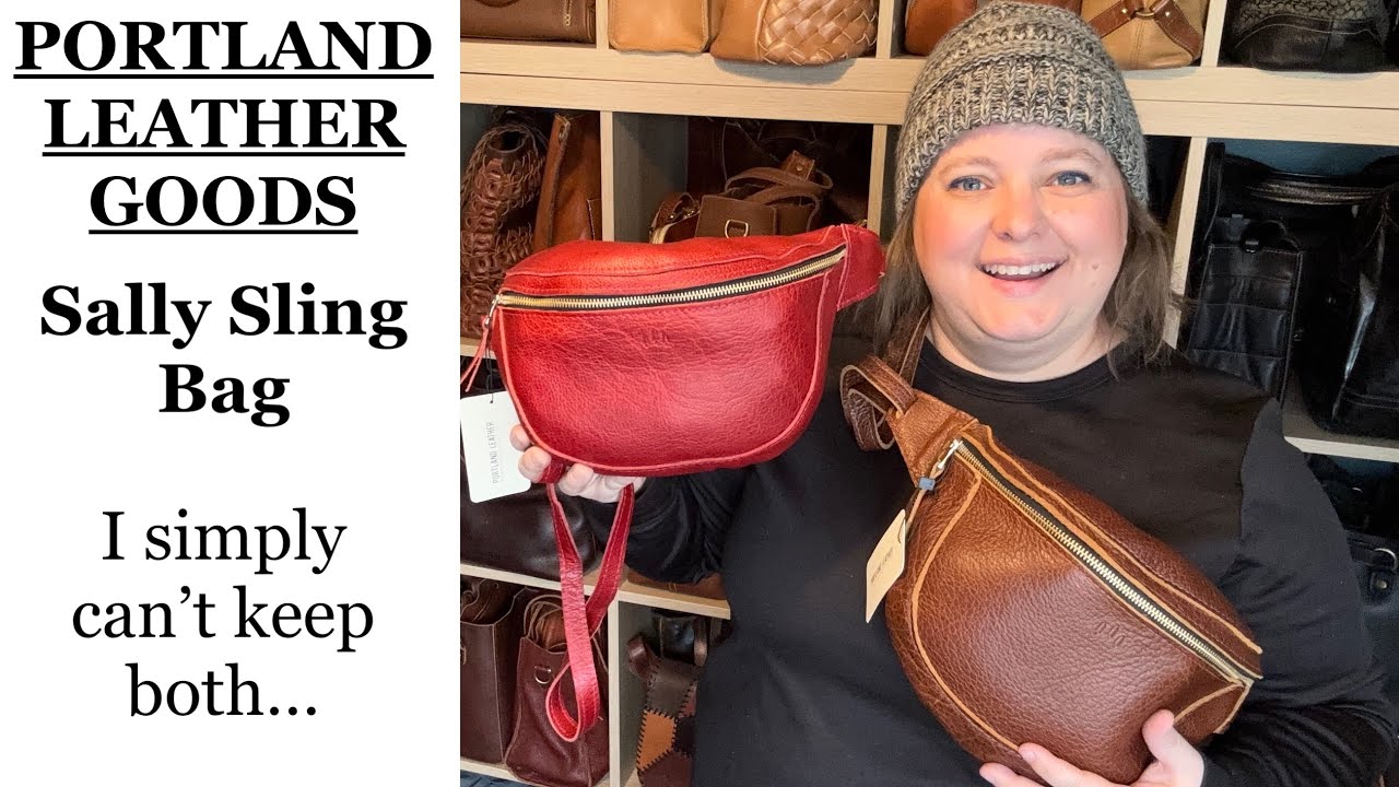 Распаковка НОВЫХ сумок-слингов Sally от Portland Leather — целых две!