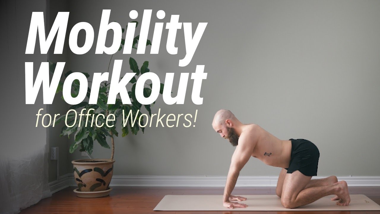 10 Minute Workout for Office Workers. Improve Your Posture! | Follow Along, No Talking