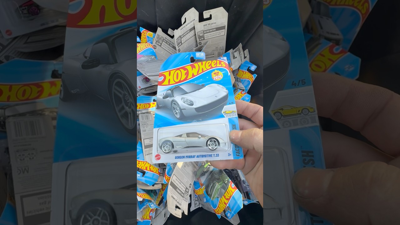 Gordon Murray Automotive T.33 #hotwheels #toy #cars #todayspull #gordon #murray #automotive #t33