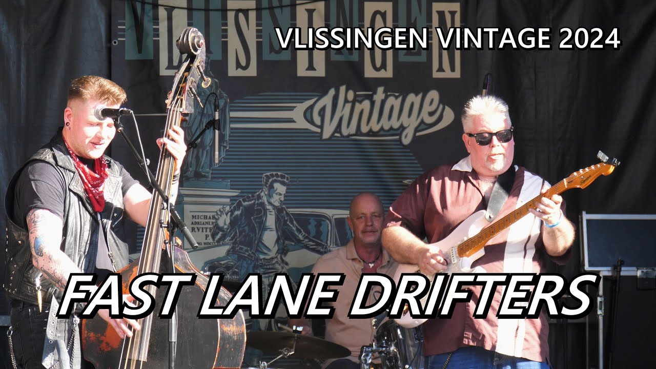 Fast Lane Drifters at Vlissingen Vintage 2024 - German rockabilly