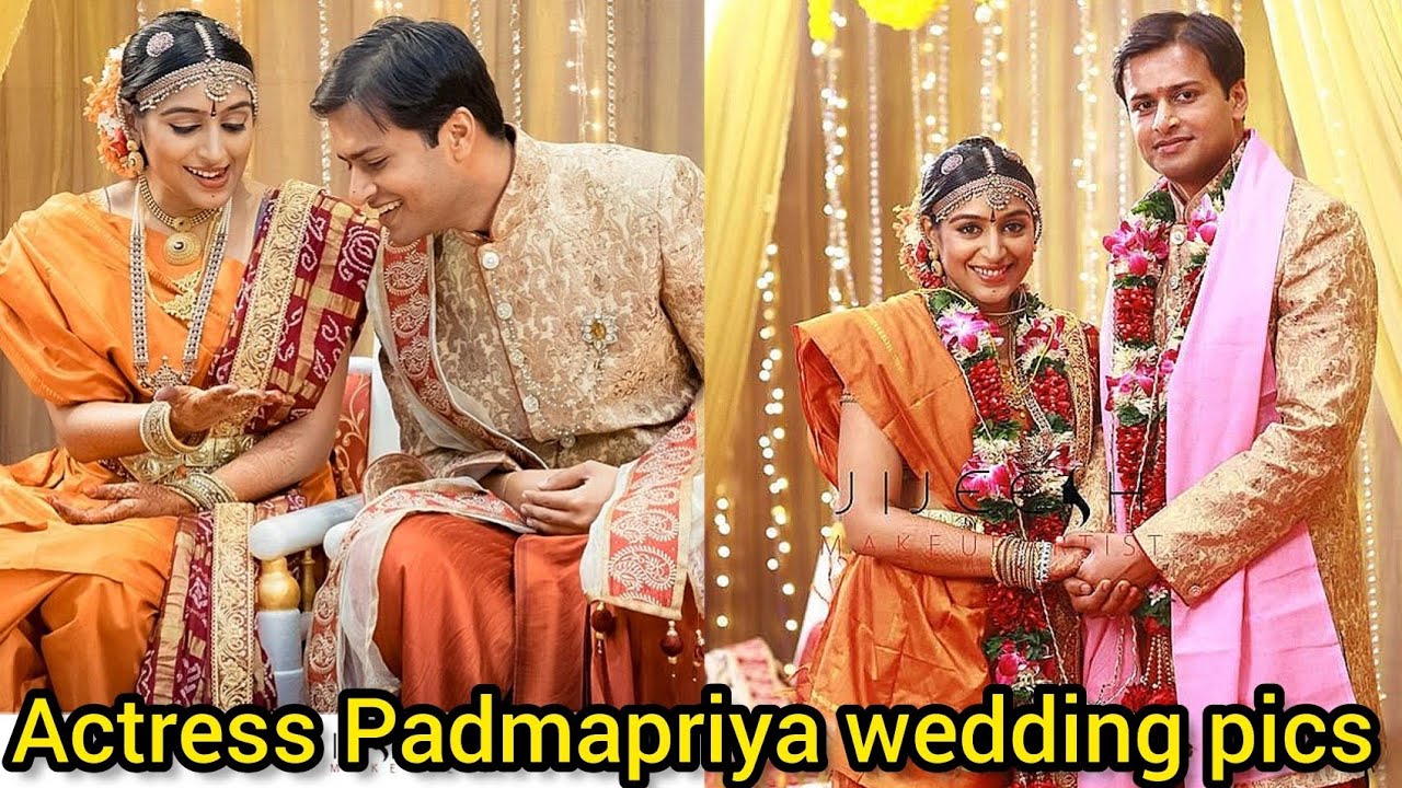 Actress Padmapriya wedding pics
