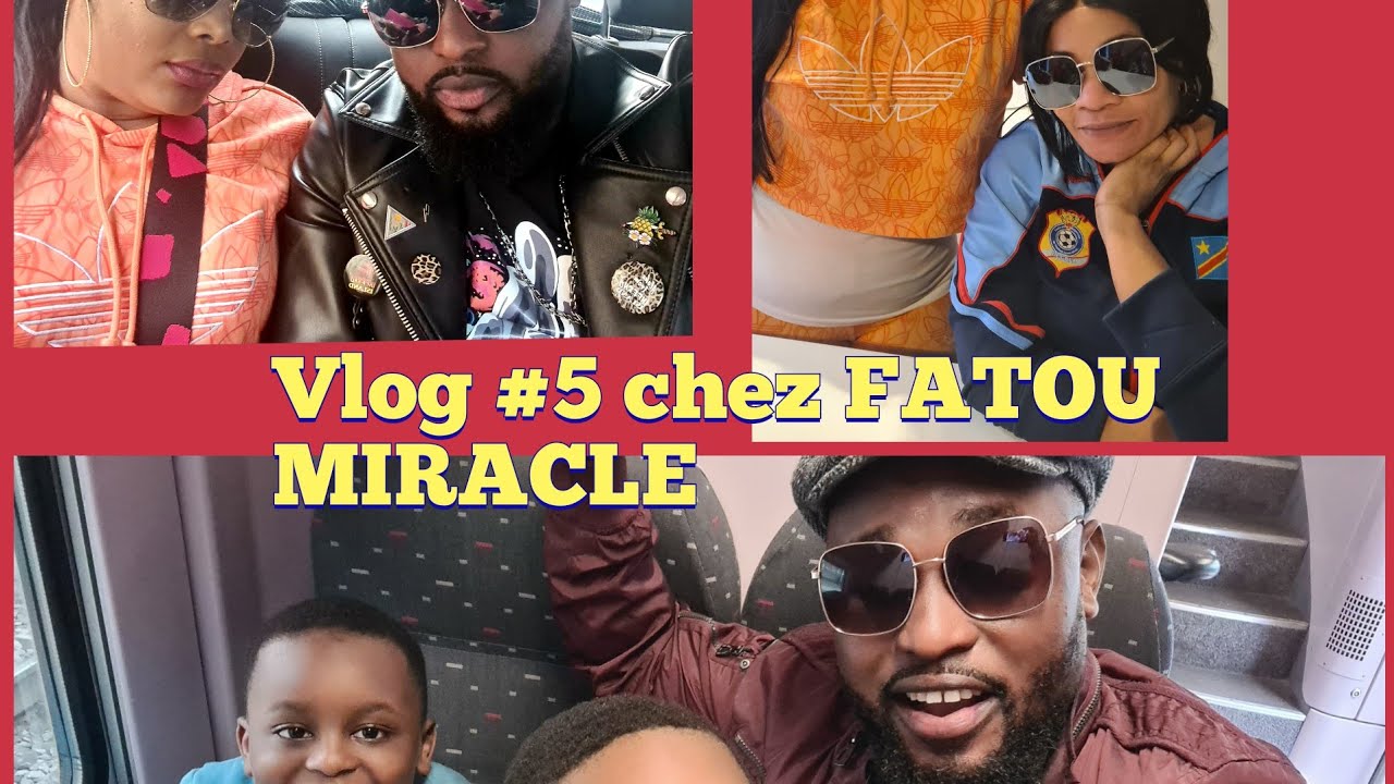 VLOG #5 notre visite chez Fatou Miracle + l'arrivée de mes garçons chez moi