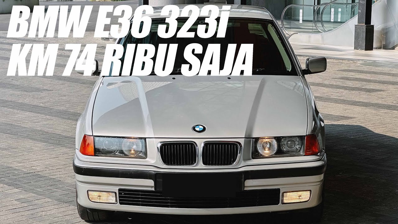 BMW E36 323i ASLI SIMPANAN | EX BUPATI FAMILIA | KM 74 RIBU MESIN M52B25 FACELIFT 1997 #dijualsajah
