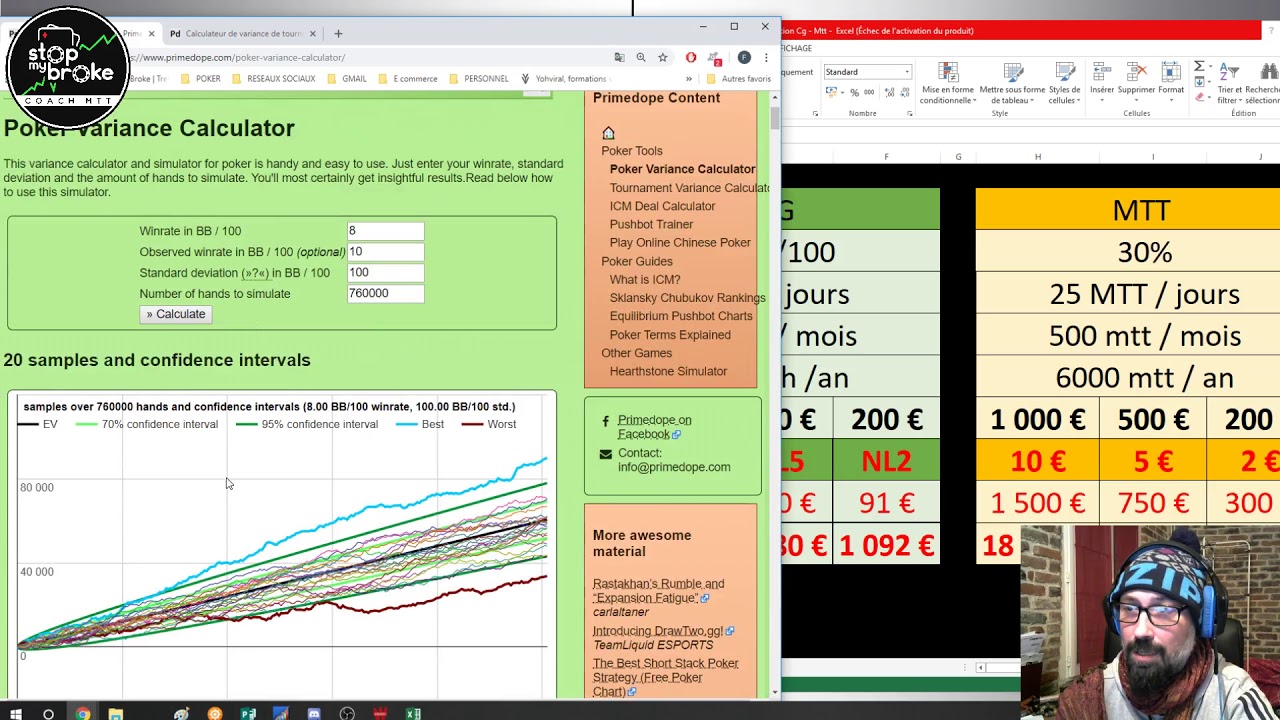 Monter une bankroll rapidement au poker? cash game ou mtt ?