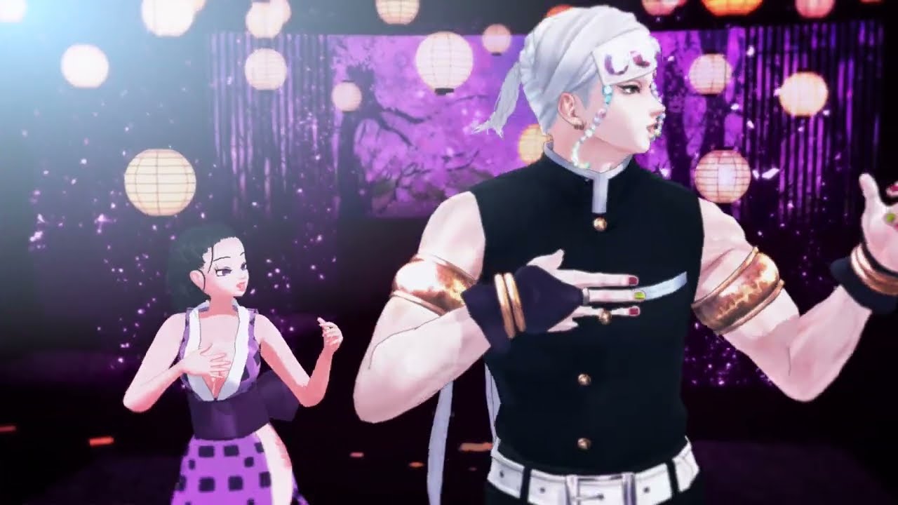 【鬼滅のMMD】Girls【宇髄天元·雛鶴さん·まきをさん·須磨さん】