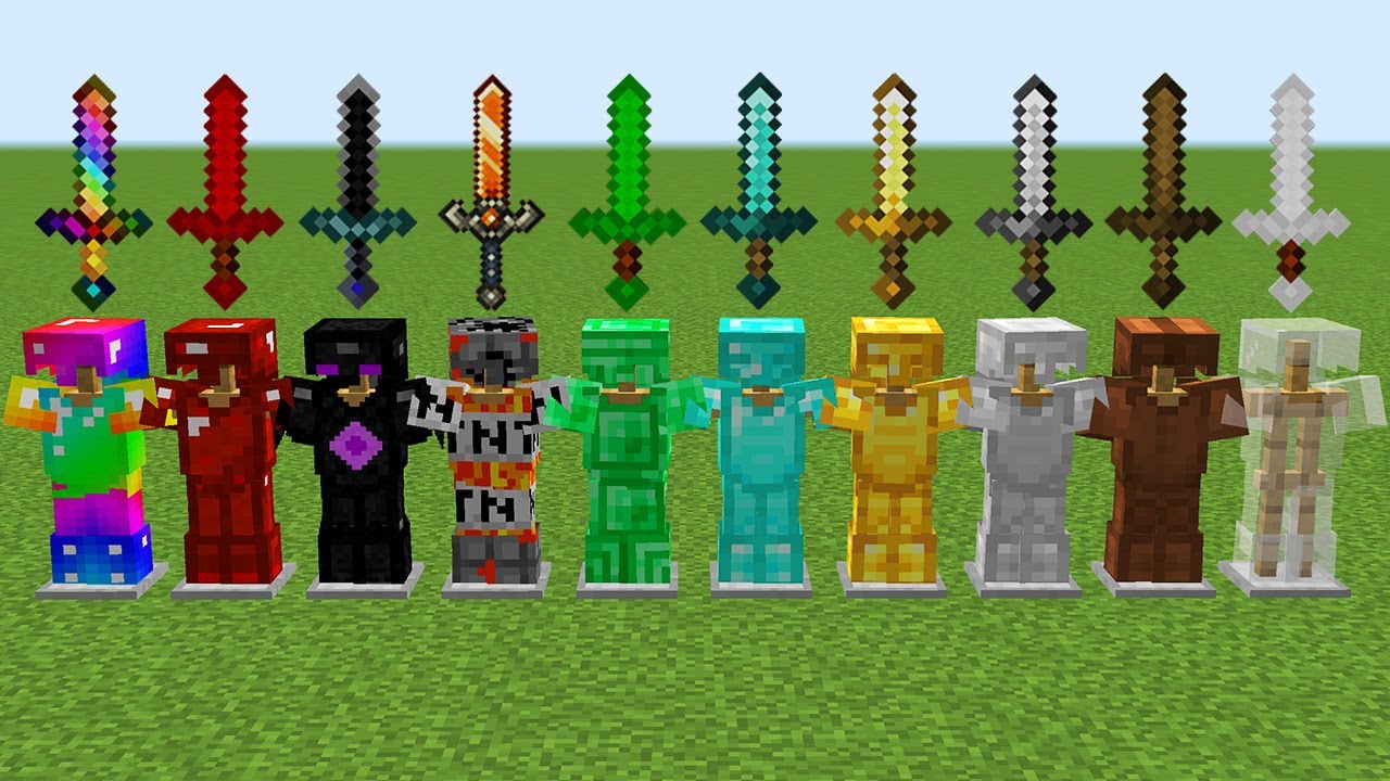 which armor is stronger in Minecraft experiment?