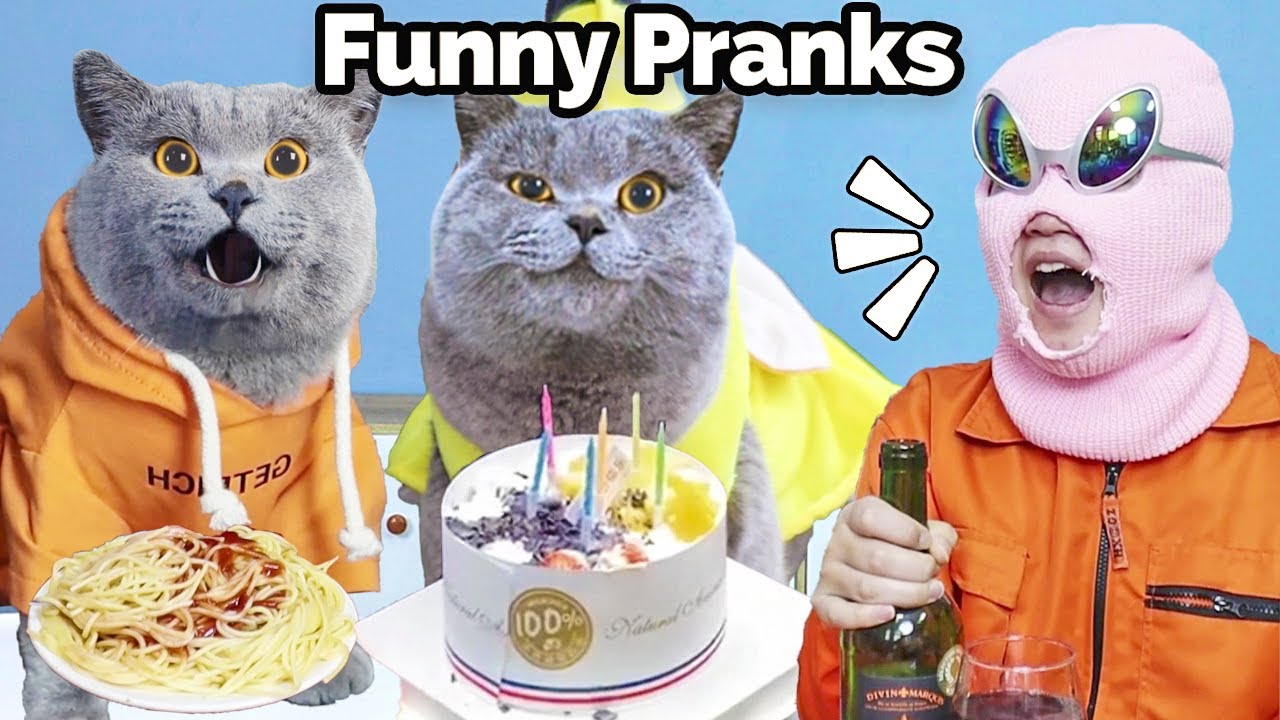 Best Prank Videos To Relieve Your Stress!😊🍃 | Oscar‘s Funny World | New Funny Videos 2024