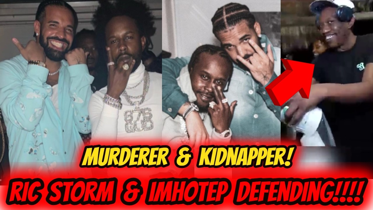 Why Ric Storm Tv & Imhotep So FAKE? Popcaan Name Calling Because Bruce Is A Known Criminal!!