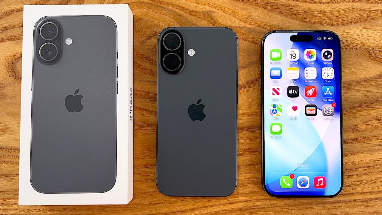 Распаковка iPhone 17 (черный) и первые впечатления!