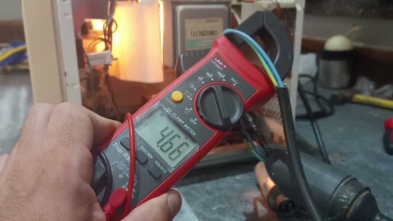 Como reparar microondas que hace zumbido vibra y no calienta