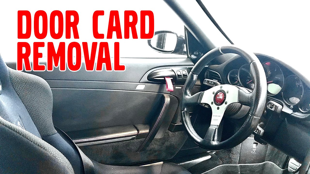 Porsche 997, Door Card Removal