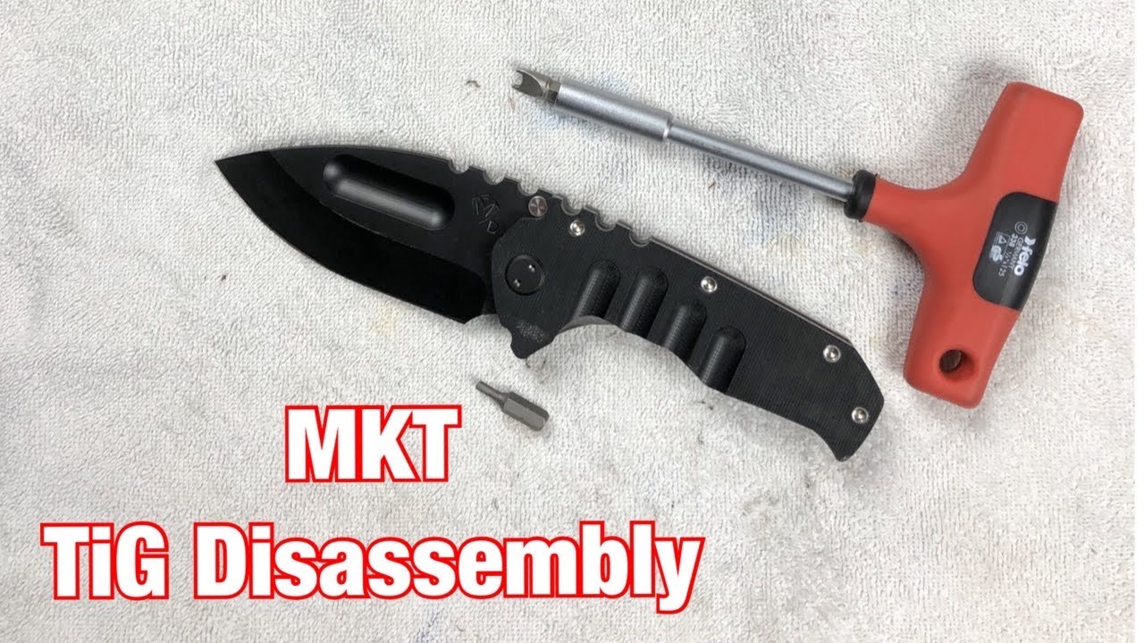 Medford Knife and Tool PraetorianTiG Disassembly