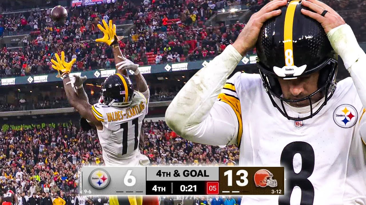 CAN THE STEELERS LOCK UP THE AFC NORTH?! Steelers Vs Browns Week 17 ENDING