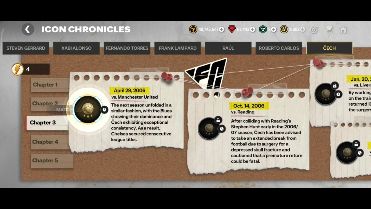 FC MOBİLE 24 HOW TO COMPLATE ICON CHRONICLES CECH EPISODE 3 ?  #fcmobile #fcmobile24