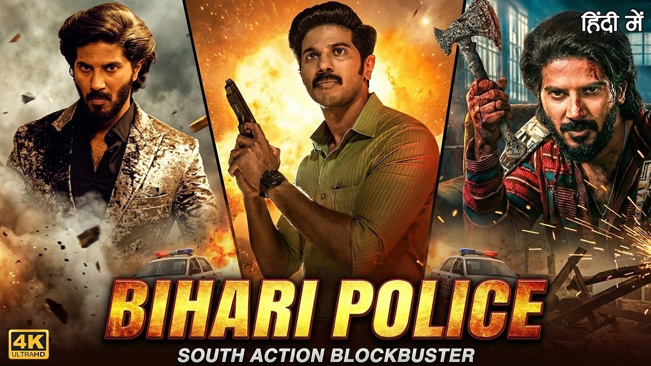 BIHARI POLICE Full Movie In Hindi Dubbed | Dulquer Salmaan | New South Indian Hindi Movies 2026