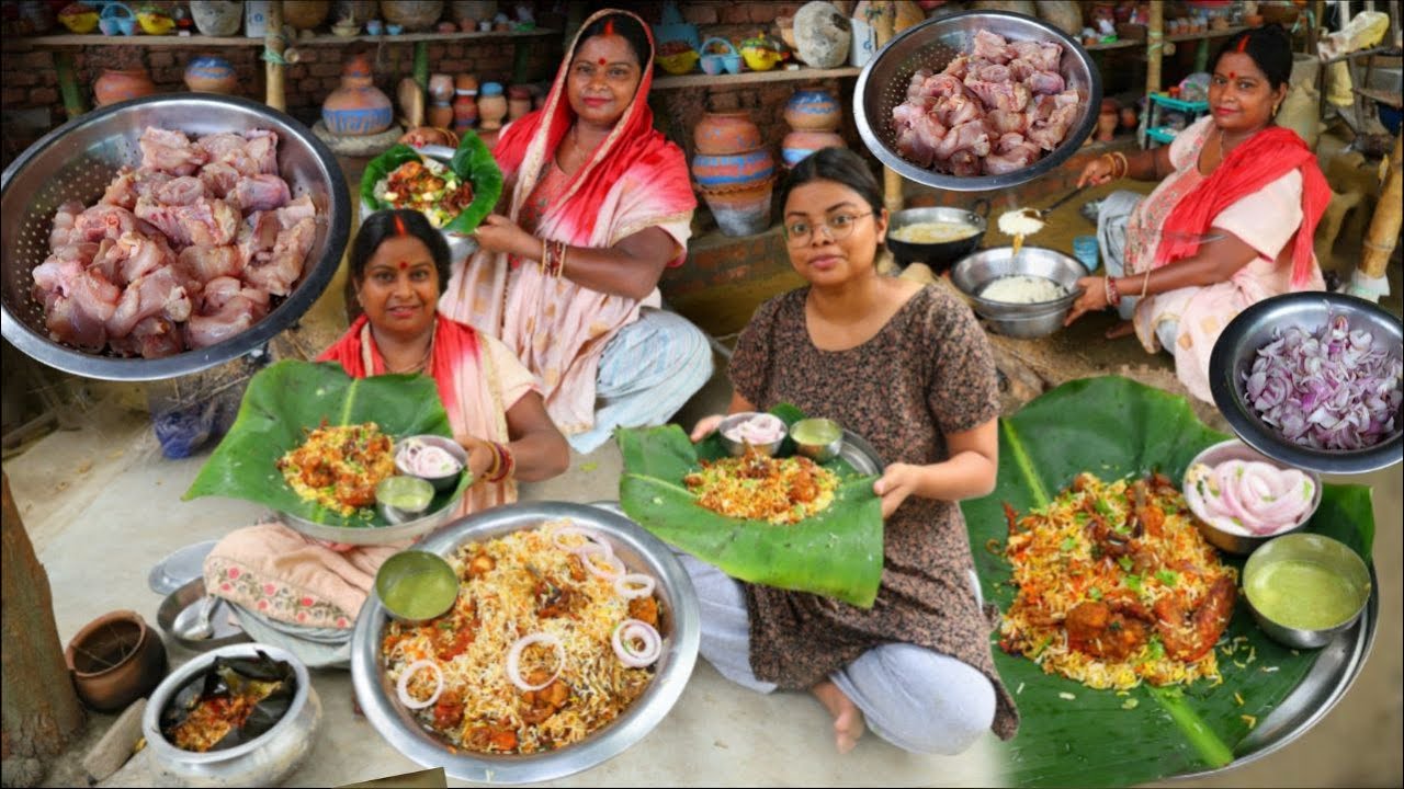नए तरीके बनाए बिरयानी ना जलेगी बराबर पकेगी -सबसे आसान तरीका हांडी बिरियानी बनाने का /Donne Biryani