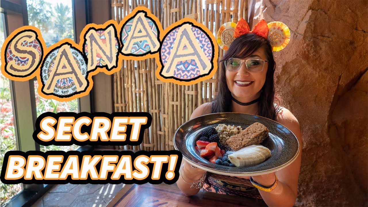 Sanaa BREAKFAST review 🦓 Animal Kingdom Lodge Kidani Village dining review