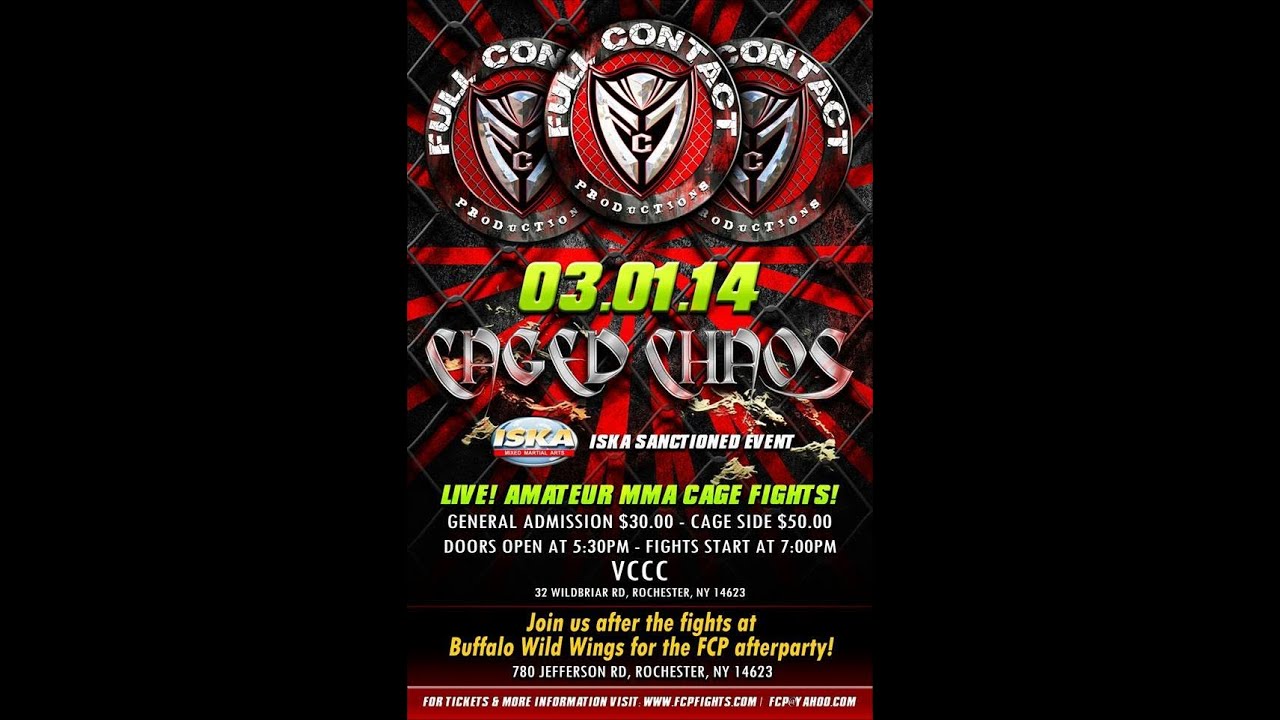 REX O'CORR VS JOSH KLINE MAIN EVENT 205 Title