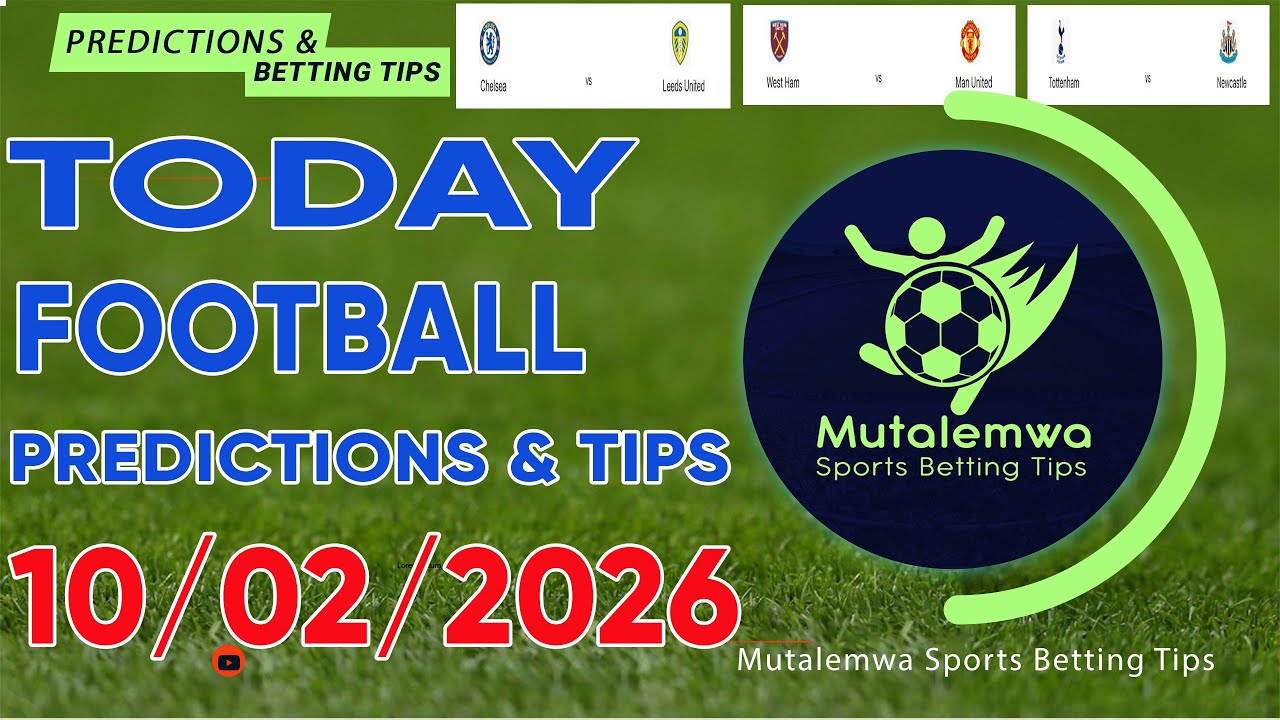 FOOTBALL PREDICTIONS TODAY 10/02/2026 PREDICTIONS TODAY|BETTING TIPS, #betting@sports betting tips