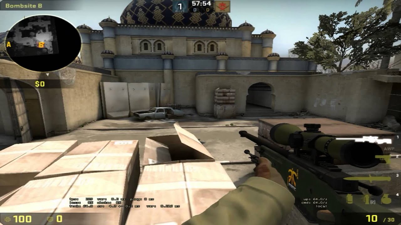 [CS:GO] AWP Rehberi AWP kullanmak ve taktikleri de_dust2 | CT